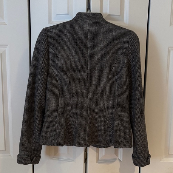 Chaps Women's Black Tweed Blazer - Picture 4 of 6